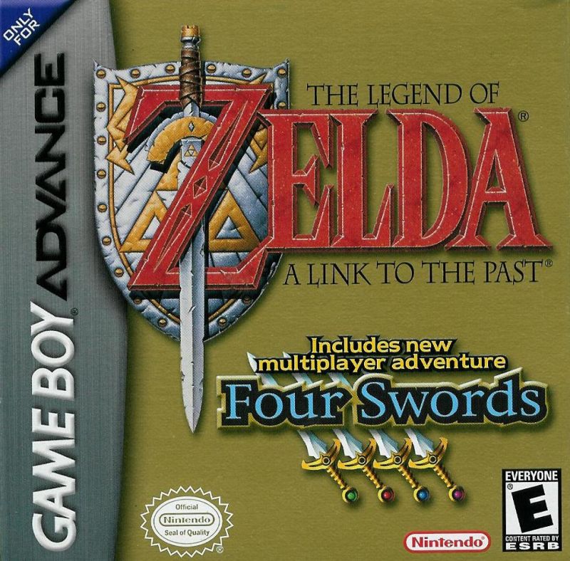 Legend of Zelda, The - A Link to the Past & Four Swords Nintendo GameBoy  Advance (GBA) ROM Download - Rom Hustler