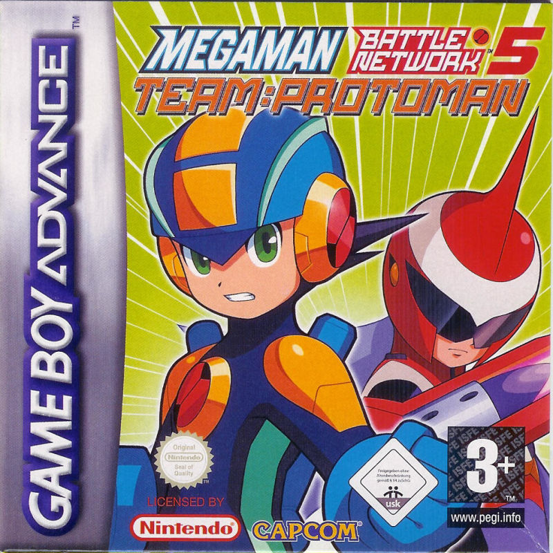 Megaman Battle Network 5 Team Protoman ROM (Download for GBA)