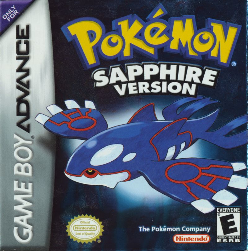 Pokemon Sapphire (Hacks, + for GBA)