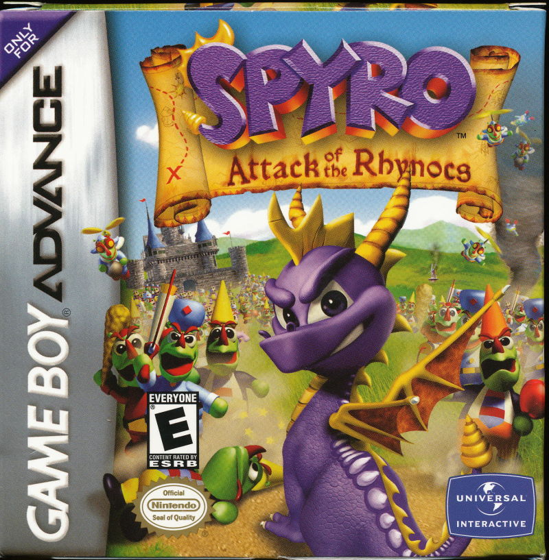 spyro attack of the rhynocs rom