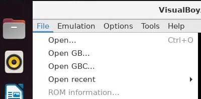 how to load gba roms on linux