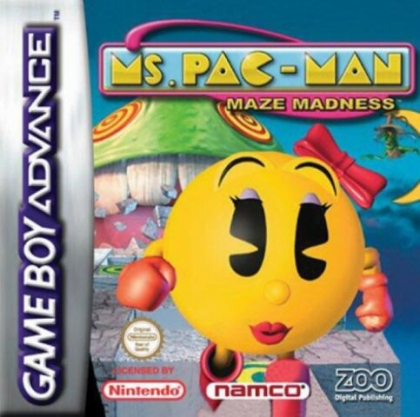 ms pac man maze madness rom