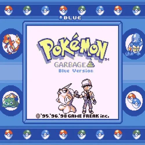 Pokemon Garbage Blue rom