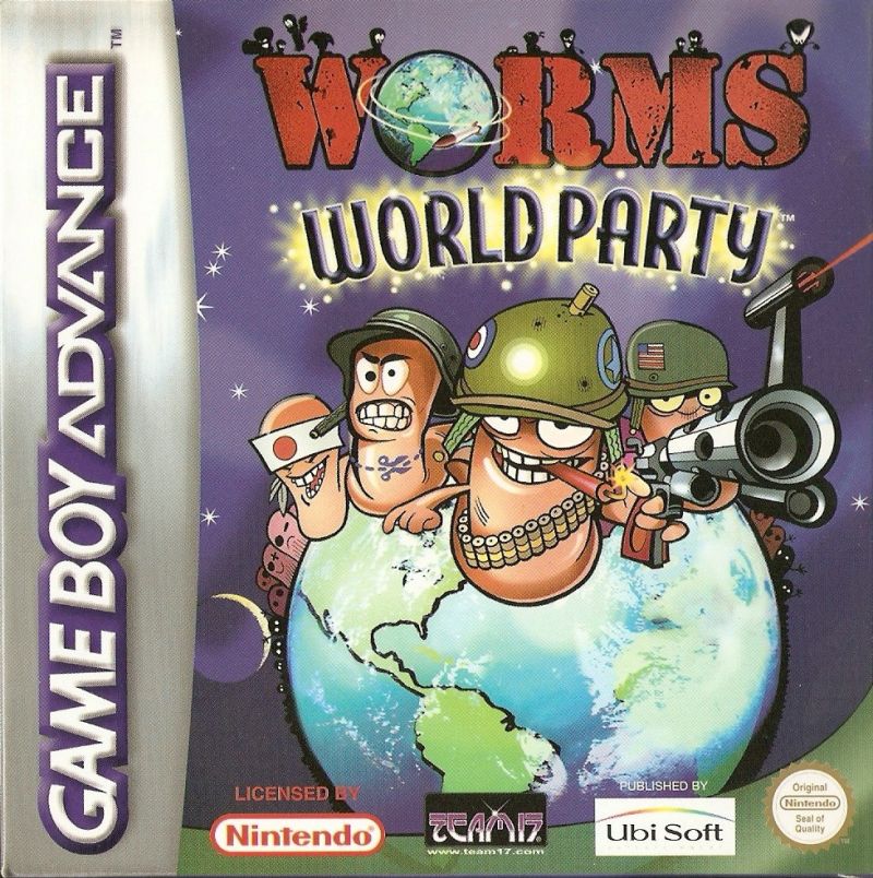 gba worms world party