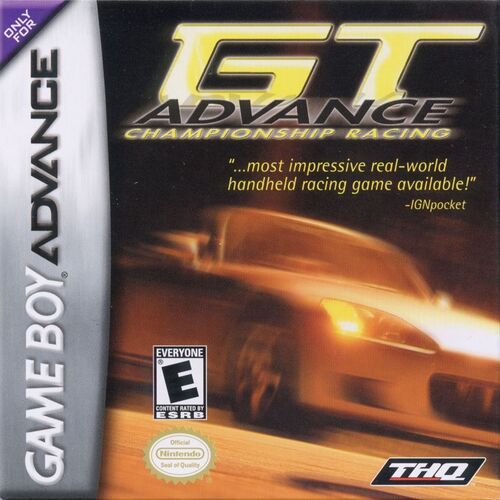 GT Advance - Championship Racing rom