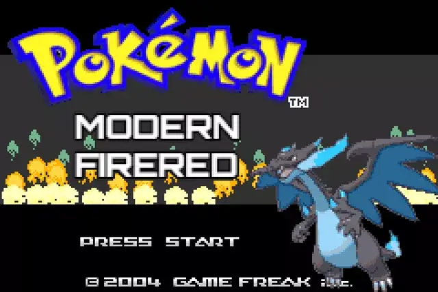 Pokemon Modern Fire Red rom