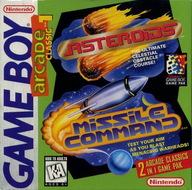 Arcade Classic No. 1 - Asteroids & Missile Command rom