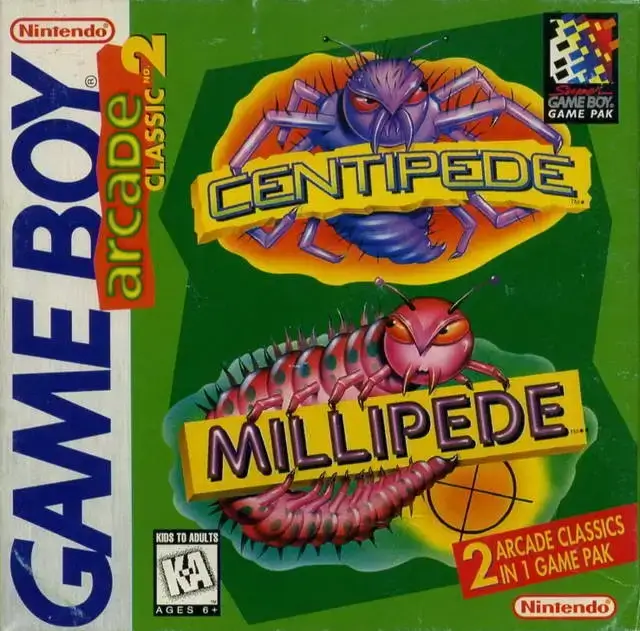 Arcade Classic No. 2 - Centipede & Millipede rom