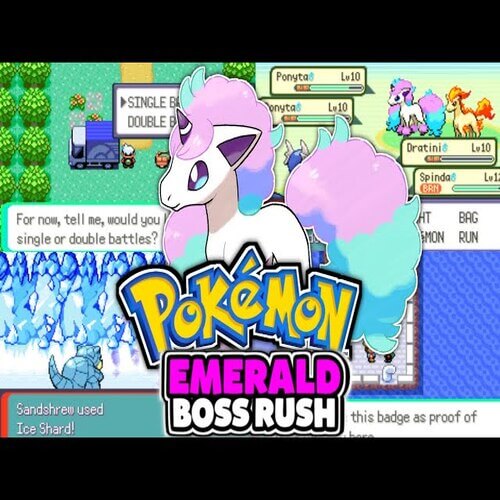 Pokemon Emerald Boss Rush rom
