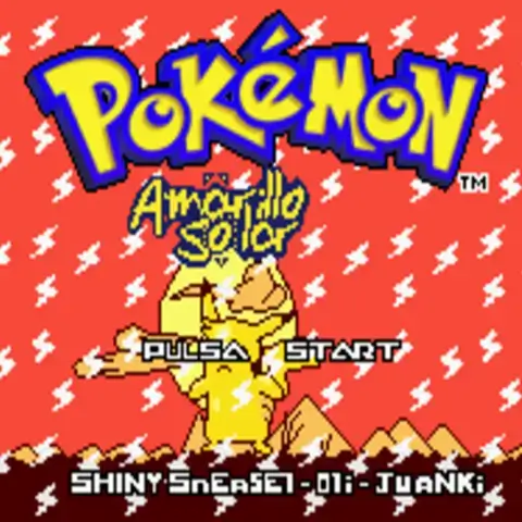 Pokemon Amarillo Solar rom