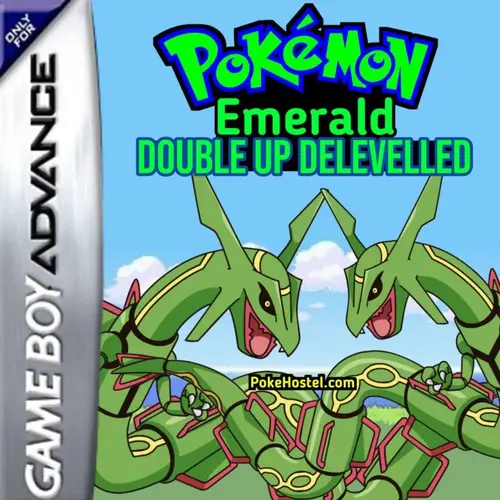 Pokemon Emerald Double Up Delevelled rom