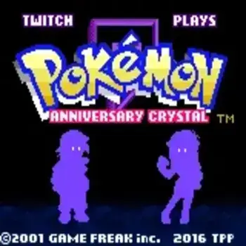 Twitch Plays Pokemon Anniversary Crystal rom