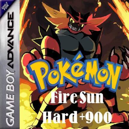 Pokemon Fire Sun Hard + 900 rom