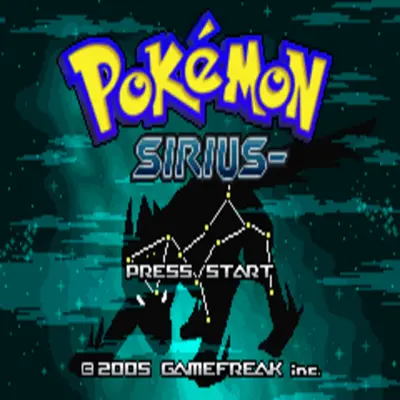 Pokemon Sirius Minus rom