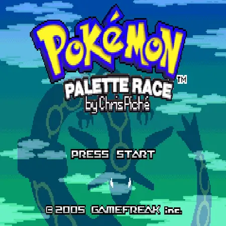 Pokemon Palette Race rom