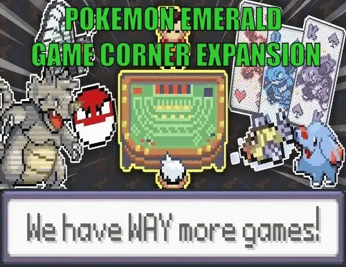 Pokemon Emerald Game Corner Expansion rom