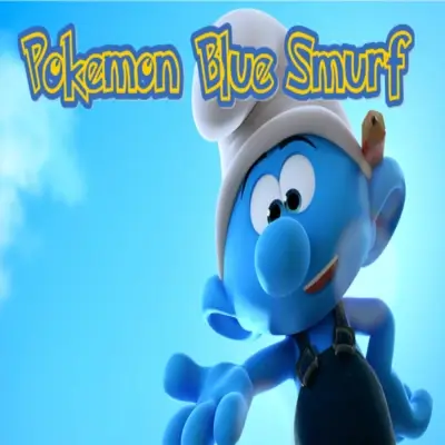 Pokemon Blue Smurf rom