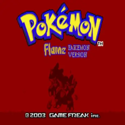 Pokemon Flame Fakemon rom