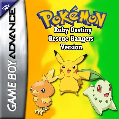 Pokemon Ruby Destiny Rescue Rangers rom