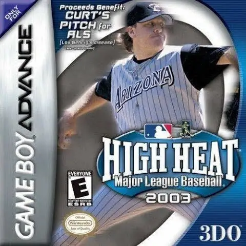 High Heat Major League Baseball 2003 rom