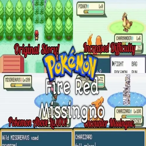 Pokemon Fire Red Missingno rom