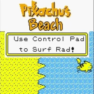 Pikachu's Beach Minigame rom