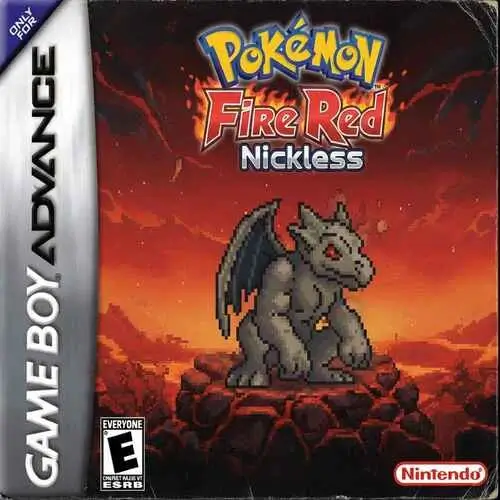 Pokemon Fire Red Nickless rom