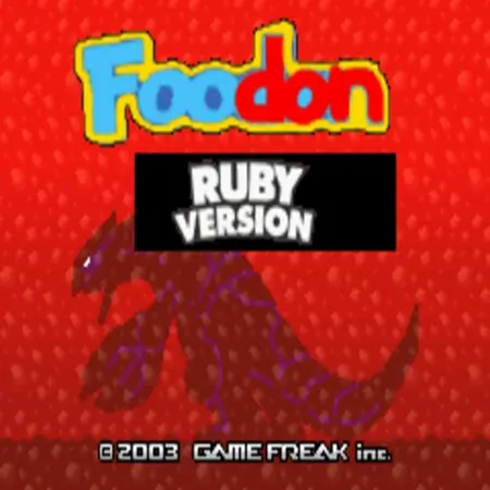 Pokemon Foodon Ruby rom