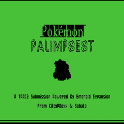 Pokemon Palimpsest rom