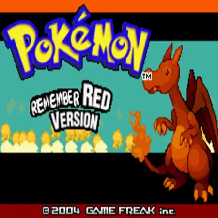Pokemon Remember Red rom