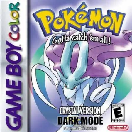 Pokemon Crystal - Dark Mode rom