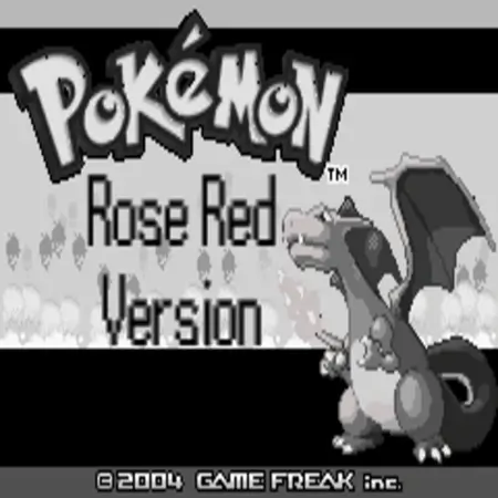 Pokemon Rose Red rom