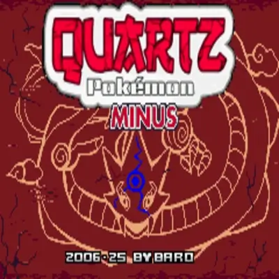 Pokemon Quartz Minus rom