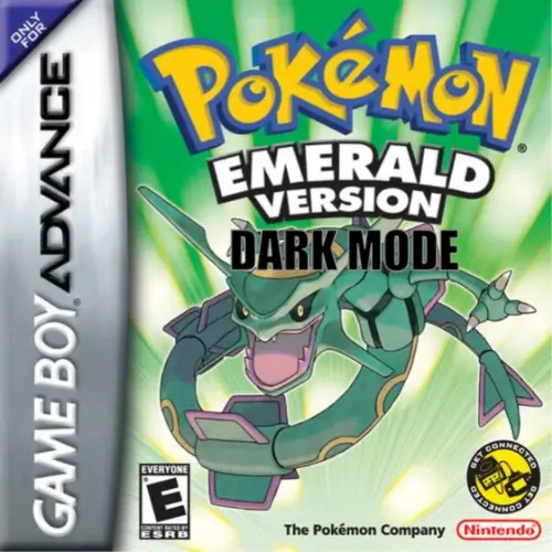 Pokemon Emerald - Dark Mode rom