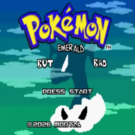 Pokemon Emerald But Bad rom