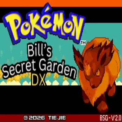 Pokemon FireRed - Bills Secret Garden DX rom