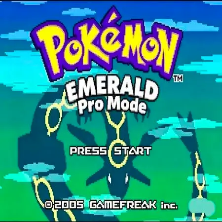 Pokemon Emerald Pro Mode rom
